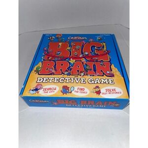 NEW - Big Brain Detective Game - Ages 5+, 1 to 4 Players